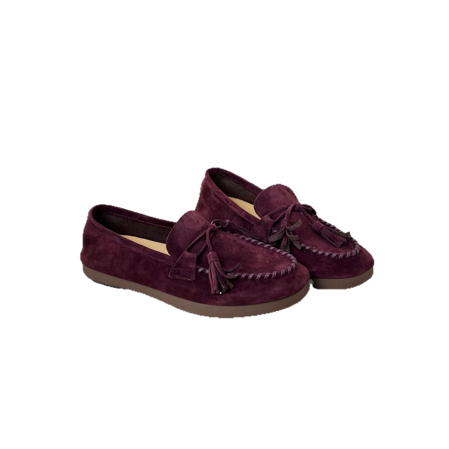 Women's Niche French Retro Tassel Peas Spring Flat Feeling Loafers