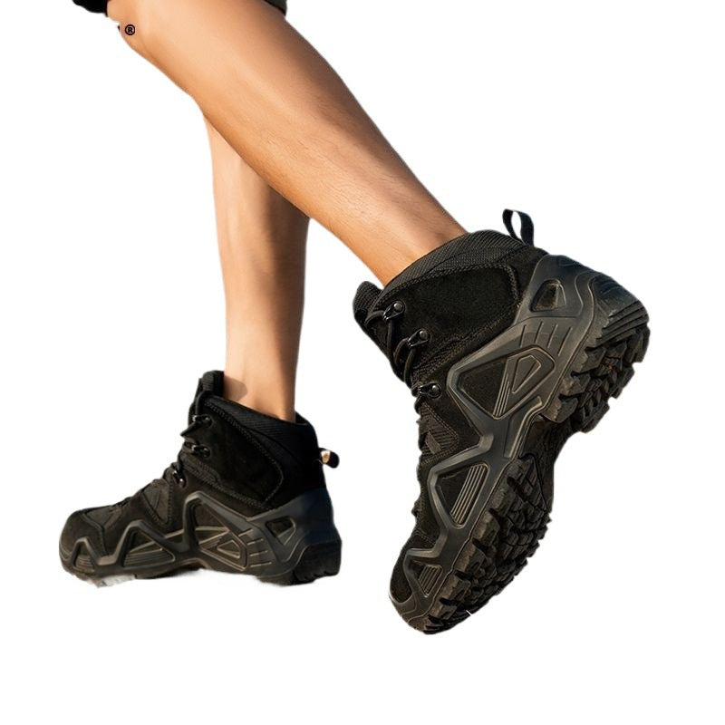 Women's & Men's Desert Mountaineering Hiking Wearable Fashion Martin Outdoor Waterproof Boots
