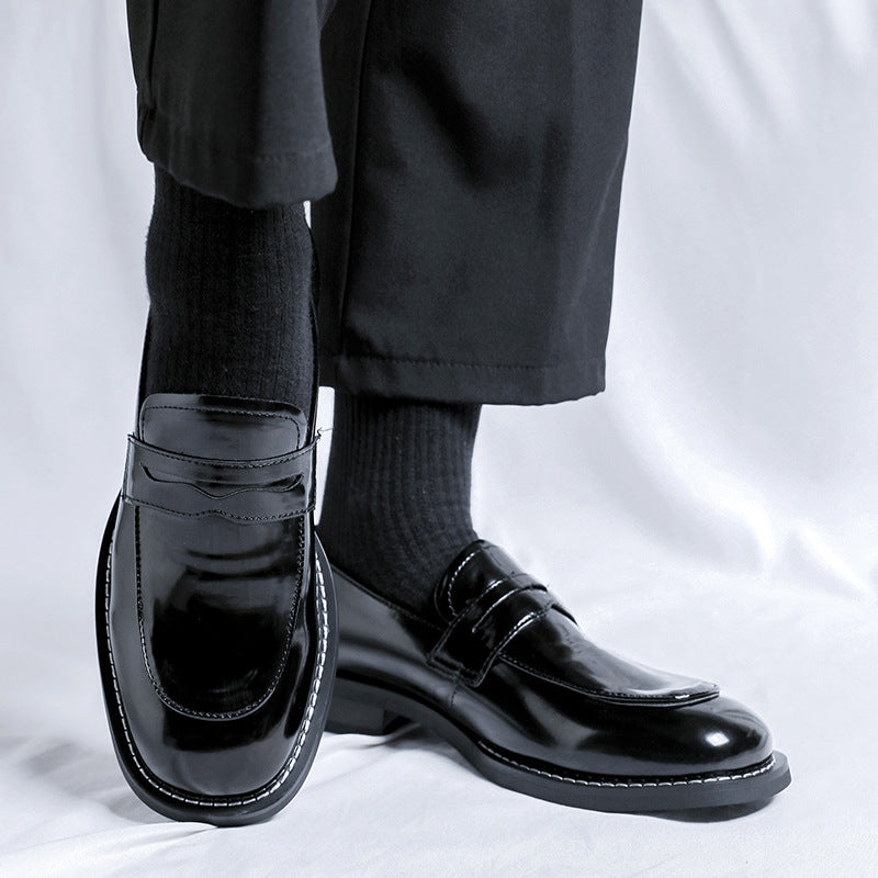 Men's Patent Slip On Outsole Slip-on Wedding Fashion Low Men's Shoes