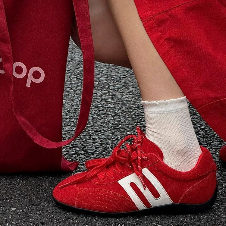 Women's Flat Bottom German Training Breathable Genuine Runway Women's Sports Shoes
