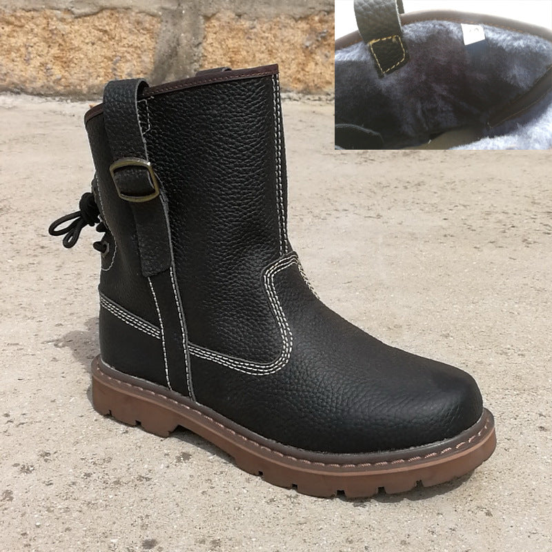 Women's & Men's Offer Booties Worker Genuine Rider Fashion Breathable Boots