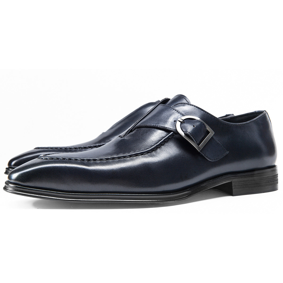 Men's Cowhide Formal Wear Retro British Men's Business Leather Shoes