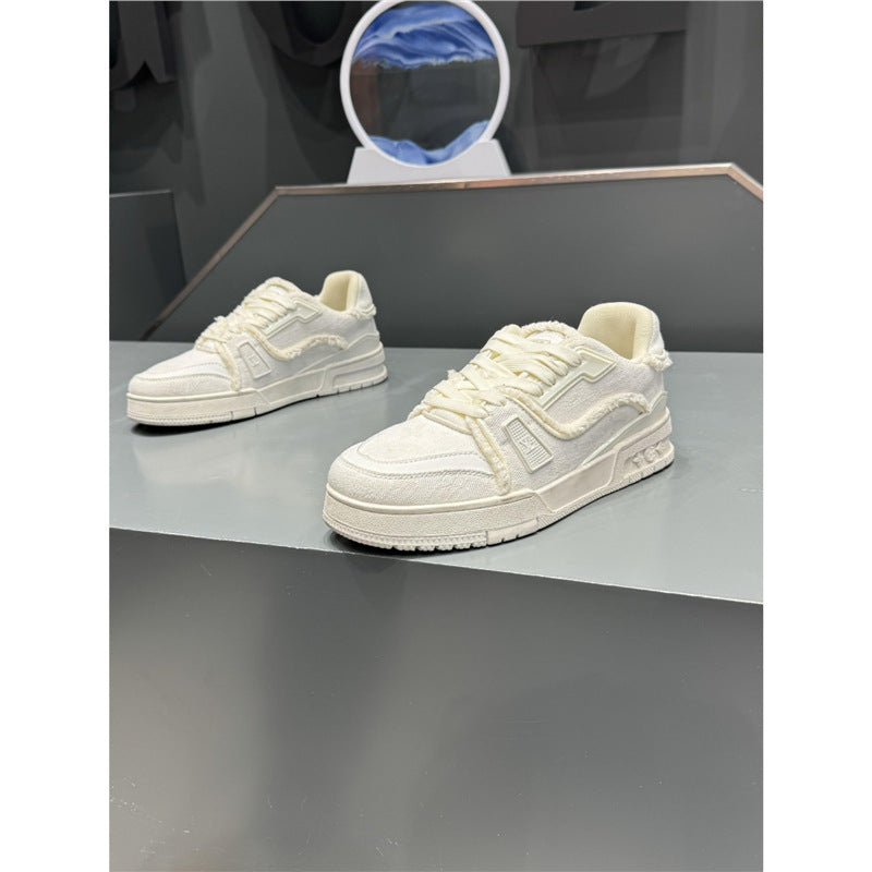 Women's & Men's Four Fashion Platform Trend Comfortable Sneakers