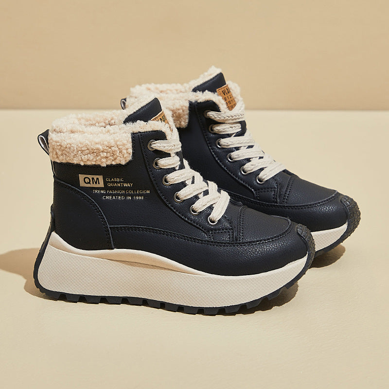 Winter With Veet Dad Korean Female Sneakers