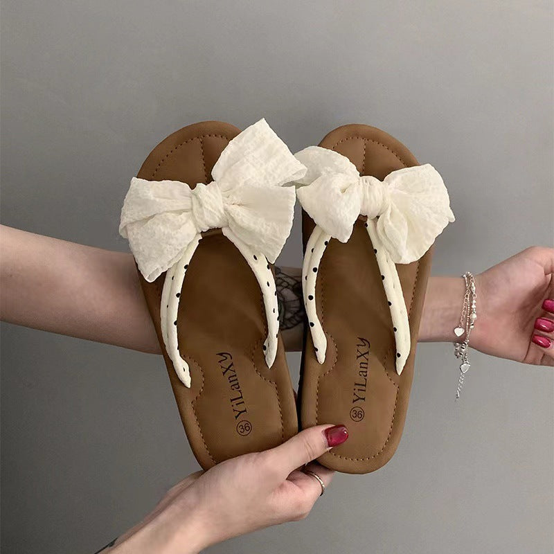 Cute Flip-flops Outerwear Female Summer Versatile Soft Bottom Sandals