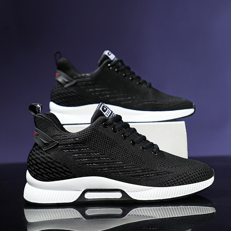 Men's Size Height Increasing Insole Leisure Breathable Men's Sports Shoes