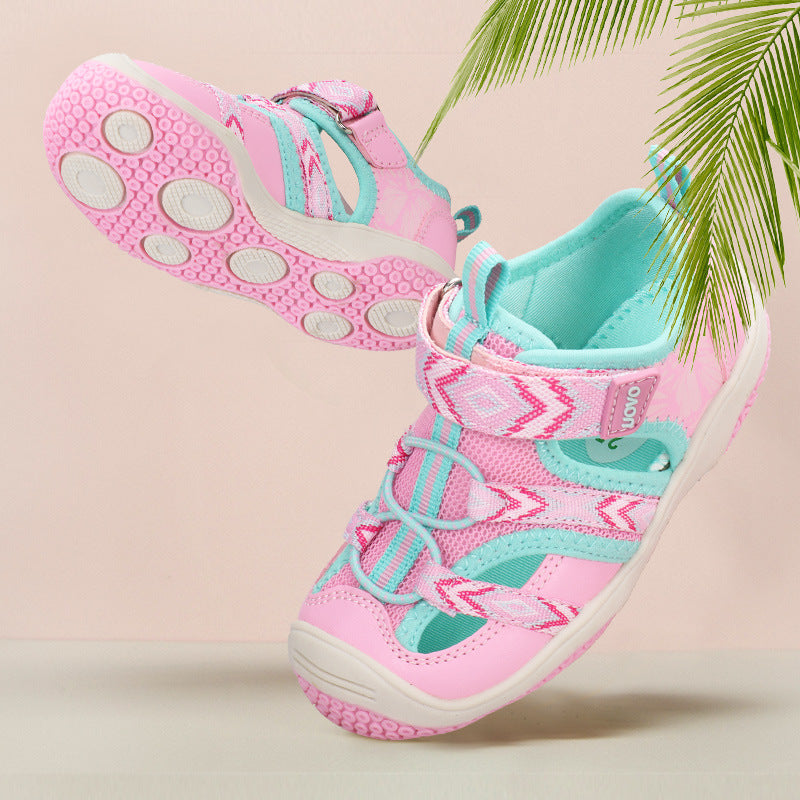 Women's & Children's Summer Beach Sports Boy's Korean Fashion Kid's Sandals
