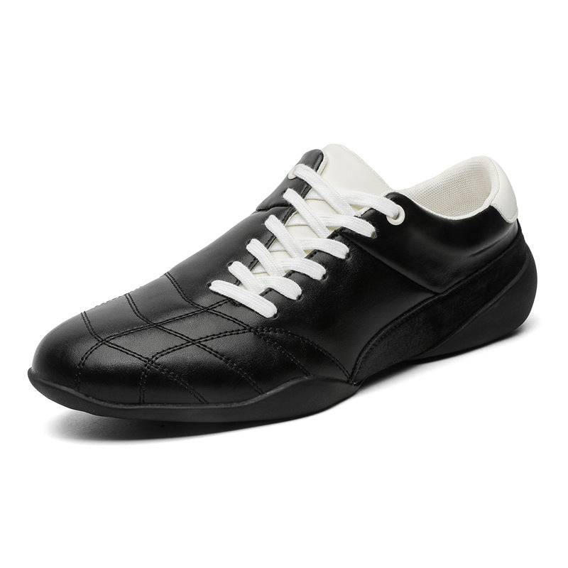 Trendy German Training Slant Strap Retro Leisure Sports Couple Flat Men's Casual Shoes
