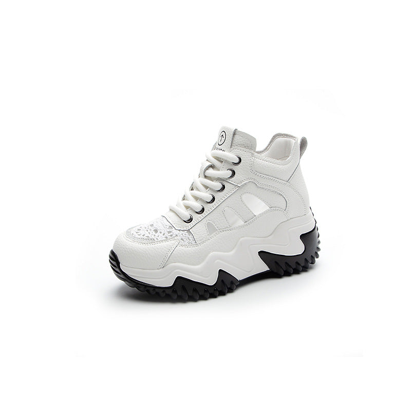 Women's Dad Summer Retro Lightweight Height Increasing Casual Shoes