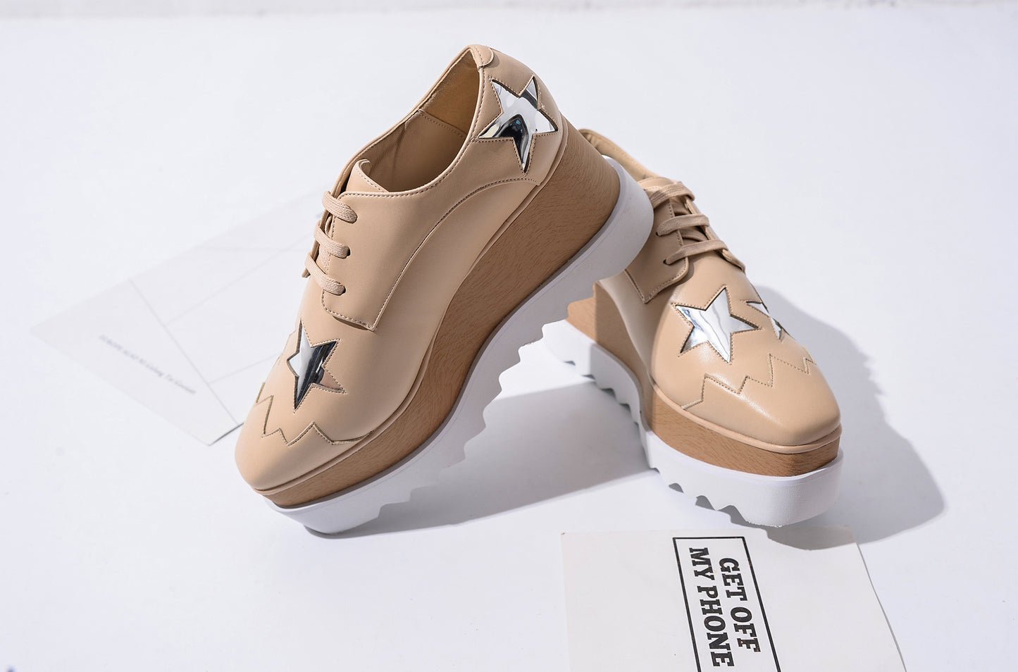 Platform Female Square Toe Thin Strap Wedge Height Increasing Muffin Women's Casual Shoes