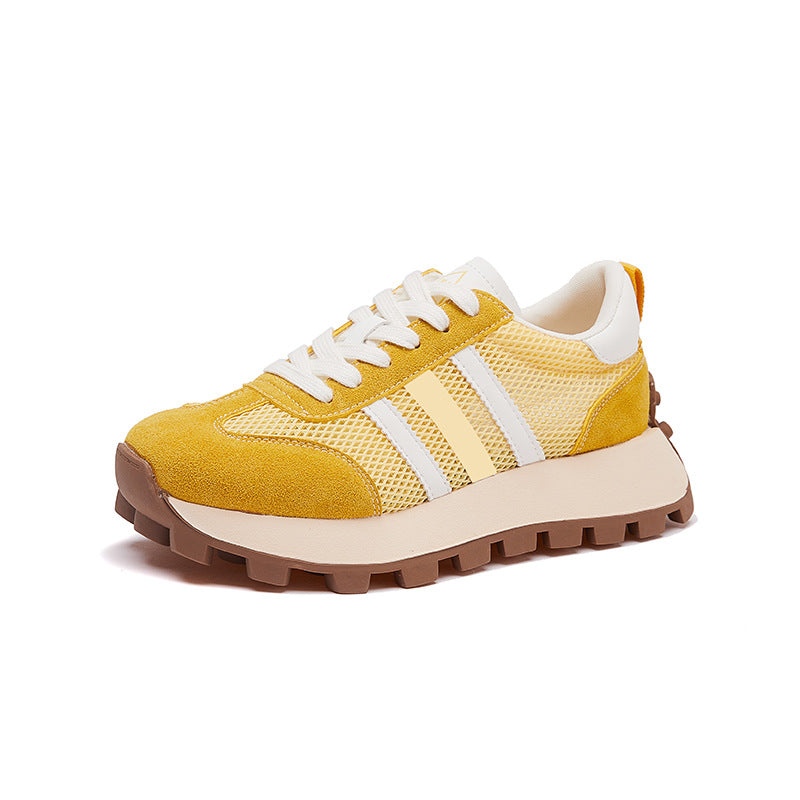 Women's Fashionable Summer Korean Style Thick Bottom Sneakers