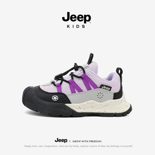 Children's Outdoor Breathable Spring Mesh Soft Bottom Children's Sports Shoes