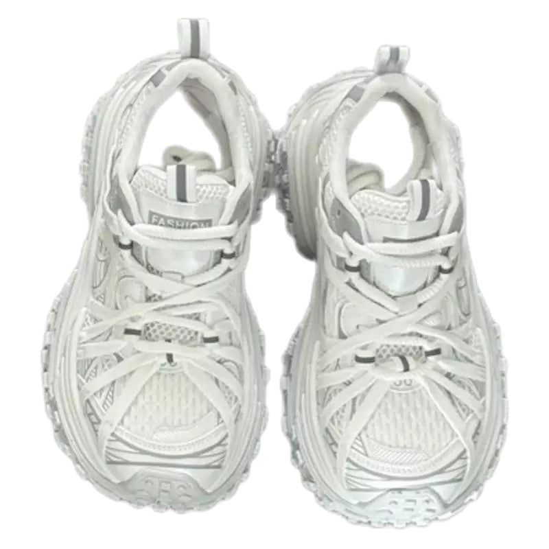 Women's Red Rhyme Thick-soled Dad Tire Fashion Casual Shoes
