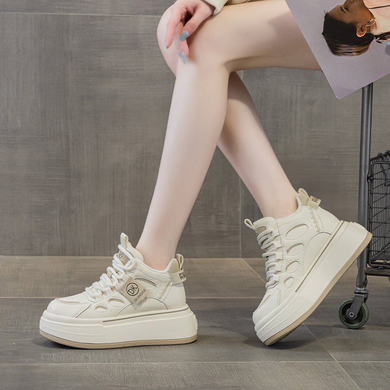 Women's Height Increasing Insole Authentic Clunky Versatile Korean Women's Casual Shoes