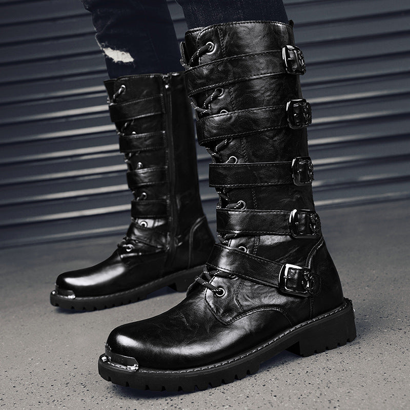 Men's Fashion Tough Man Martin Plus Size Palace Style Boots