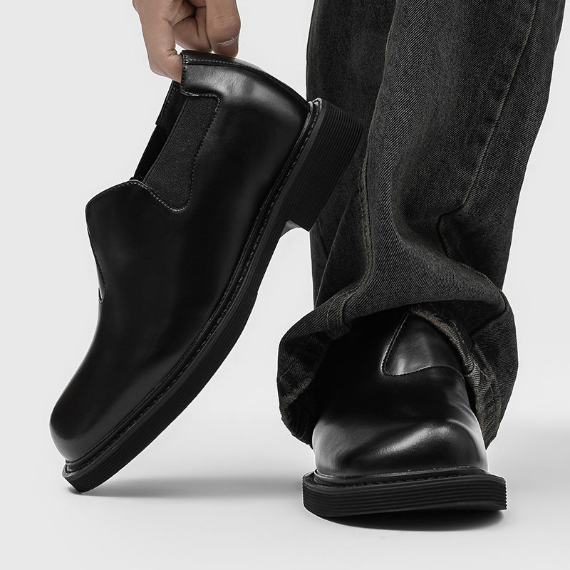 Men's Invisible Height Increasing Business Commute Trendy Wild Retro Men's Shoes