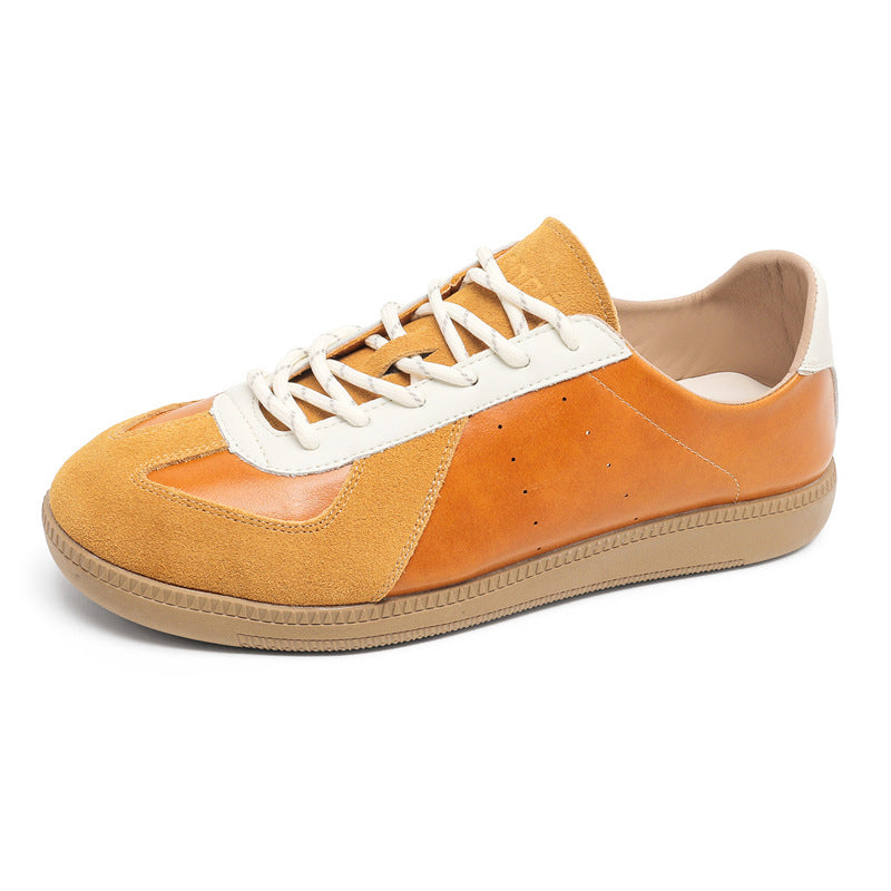 Niche Retro Breathable German Training Couple Women's Casual Shoes