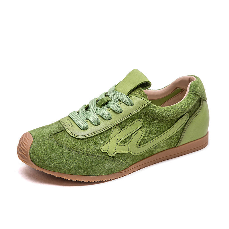 Women's Handmade Versatile Design Niche Pumps Color Matching Men's Shoes