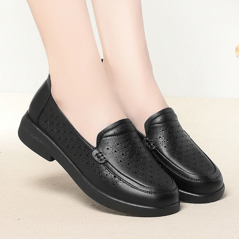 Women's Soft Bottom Comfortable Mom Plus Size Casual Shoes