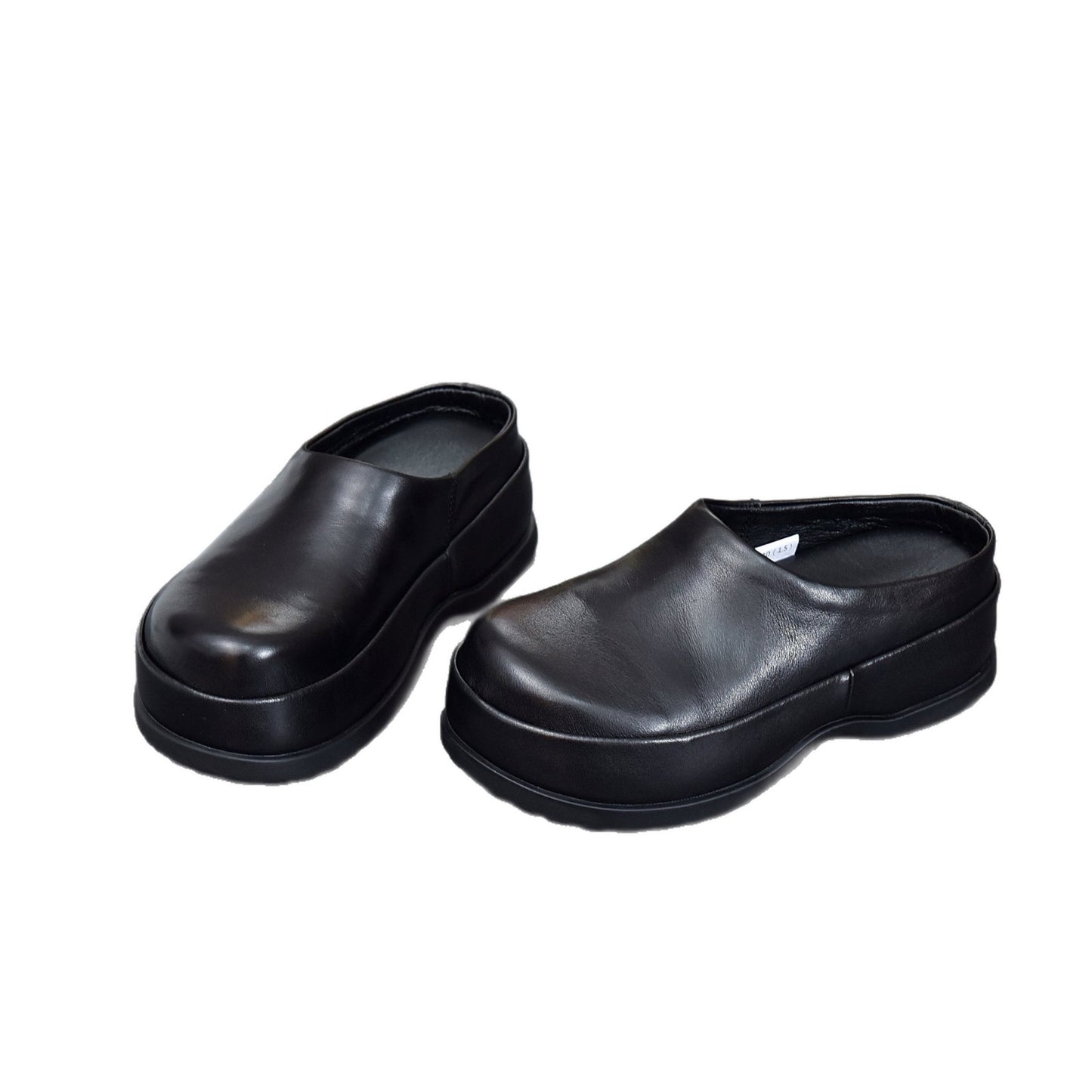Women's Cowhide Summer Soft Bottom Feeling Toe Cap Fashion Outdoor Sandals