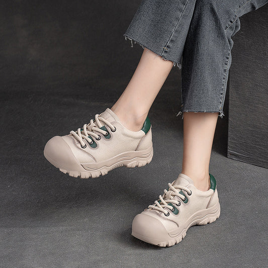 Women's Shu Round Head Front Pumps Big Ugly Cute Lightweight Casual Shoes