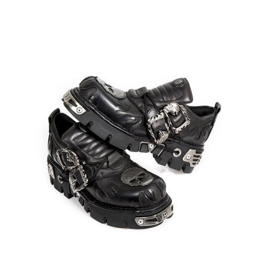 Women's & Men's Retro Rock Dark Punk Metal Niche Women's Casual Shoes