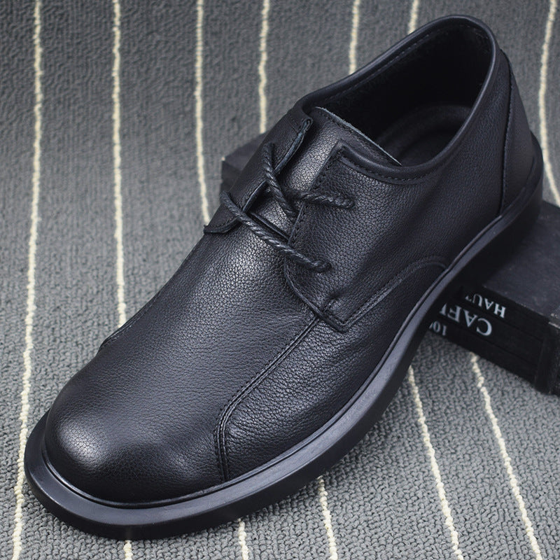 Men's Summer Versatile Soft Genuine Business Leisure Trend Top Men's Shoes