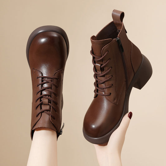 Women's Martin With Broken British Style Comfortable Boots