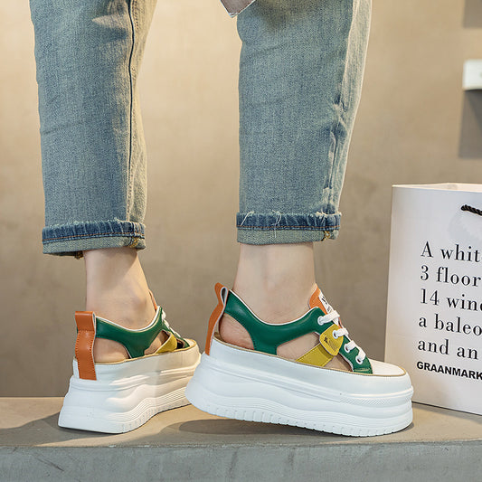 Women's Popular Platform Roman Style Height Increasing Sandals