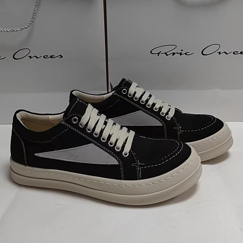 Women's & Men's Size Couple Platform Height Increasing Small Briefs Sneakers