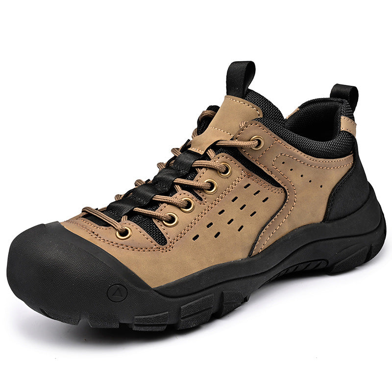 Men's Large Size Soft Bottom Outdoor Hiking Men's Sports Shoes