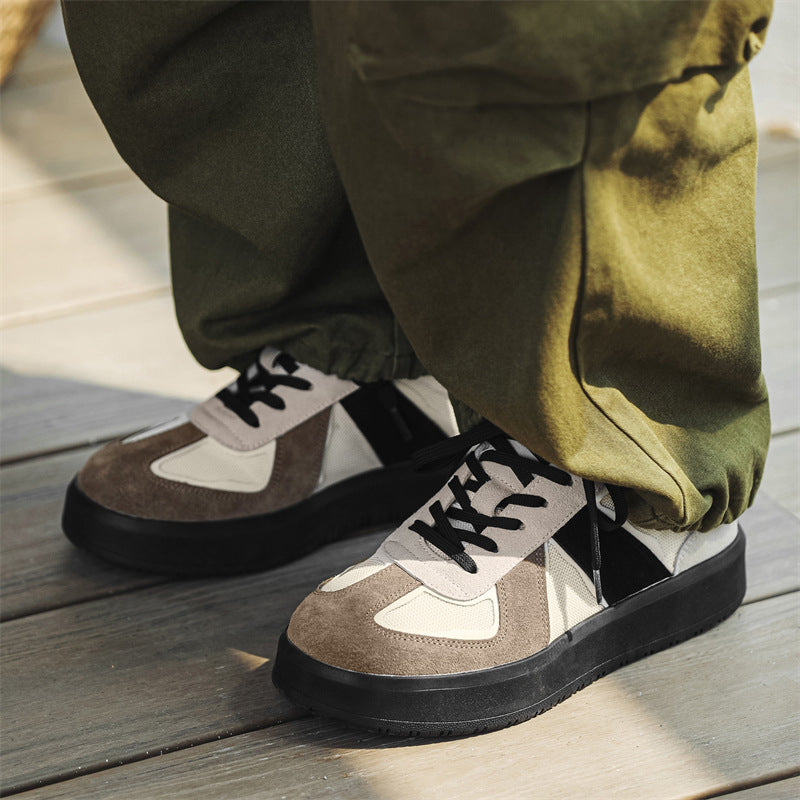 Korean Style Sports Male Training Raise Sneakers