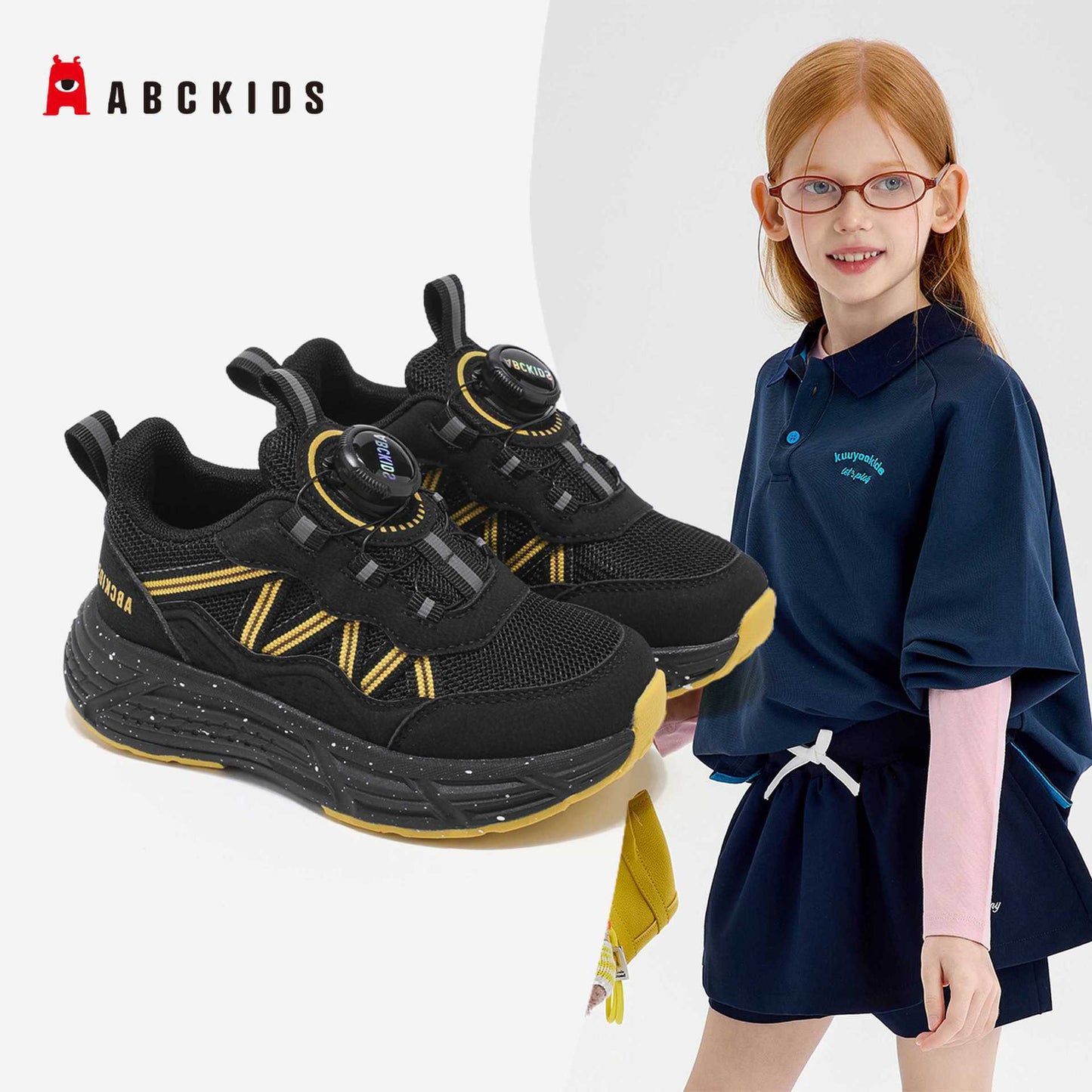 Children's Spring Boy Versatile Clasp Lightweight Casual Shoes