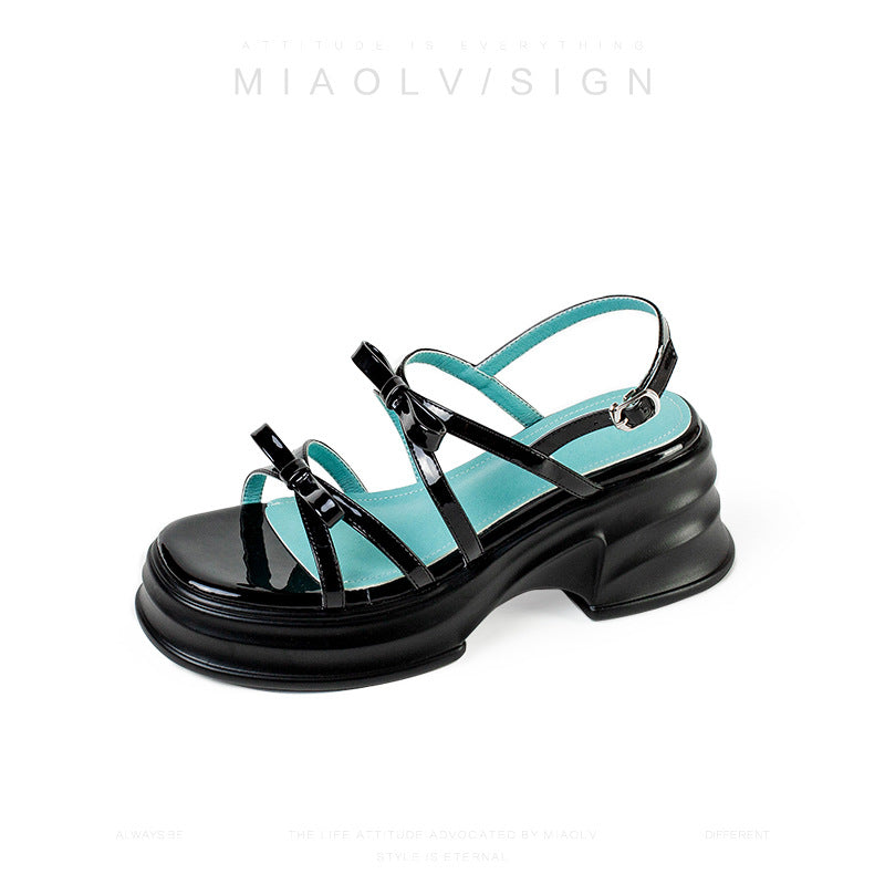 Women's Hot Butterfly Platform Summer Strap Retro Sandals