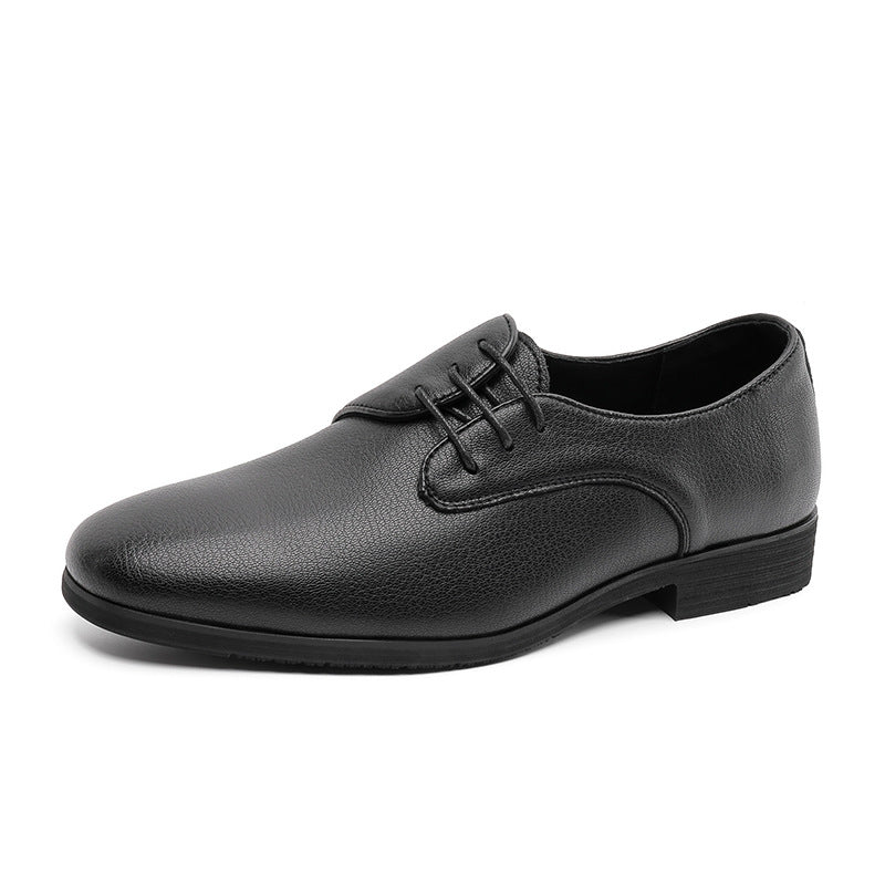 Men's Business Formal Leisure Wedding Height Increasing Insole Men's Casual Leather Shoes