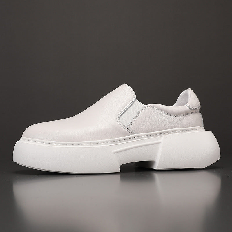Men's White Summer Breathable Slip On Fashion Casual Shoes