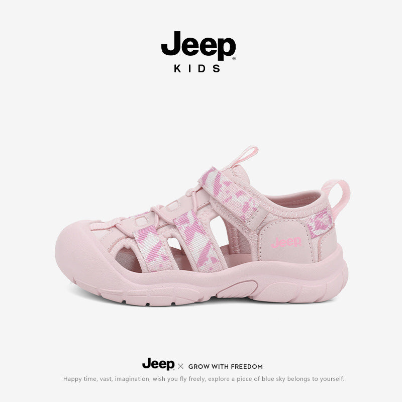 Children's Closed Toe Outdoor Beach Summer Breathable Kid's Sandals