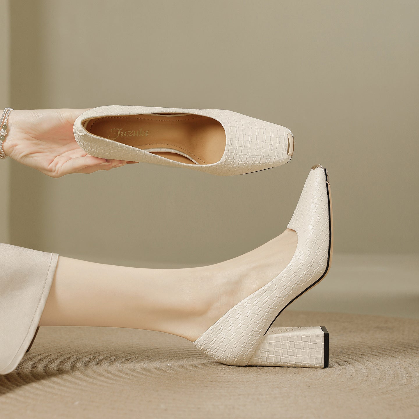 Women's Spring Stone Pattern Comfortable Soft Elegant Women's Fashion Shoes