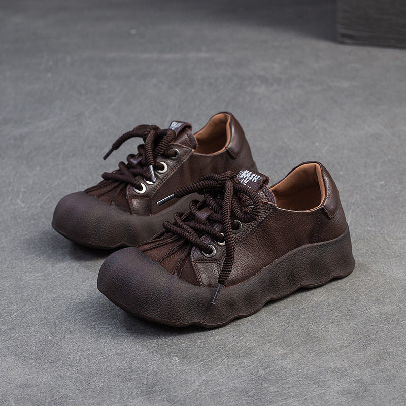 Women's Retro British Style Shell Toe Pumps Women's Casual Shoes