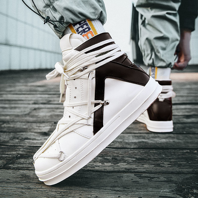 Men's Trendy American High Street Martin Motorcycle Casual Shoes