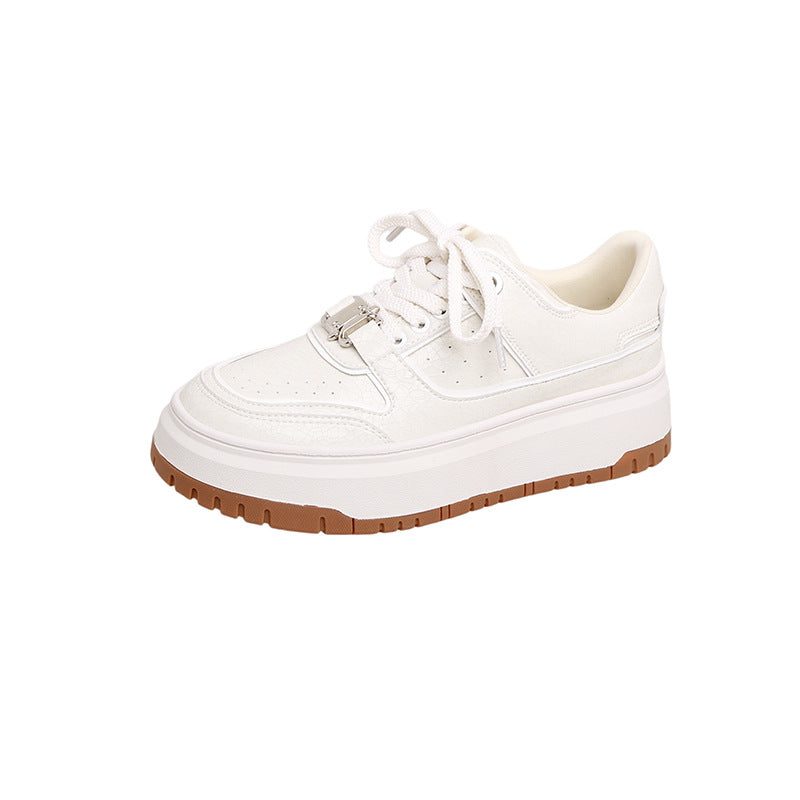 Women's Thick Bottom Heightened Easy Wear Spring Sneakers