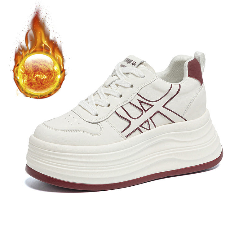 Women's Autumn Korean Style Height Increasing Insole Women's Casual Shoes