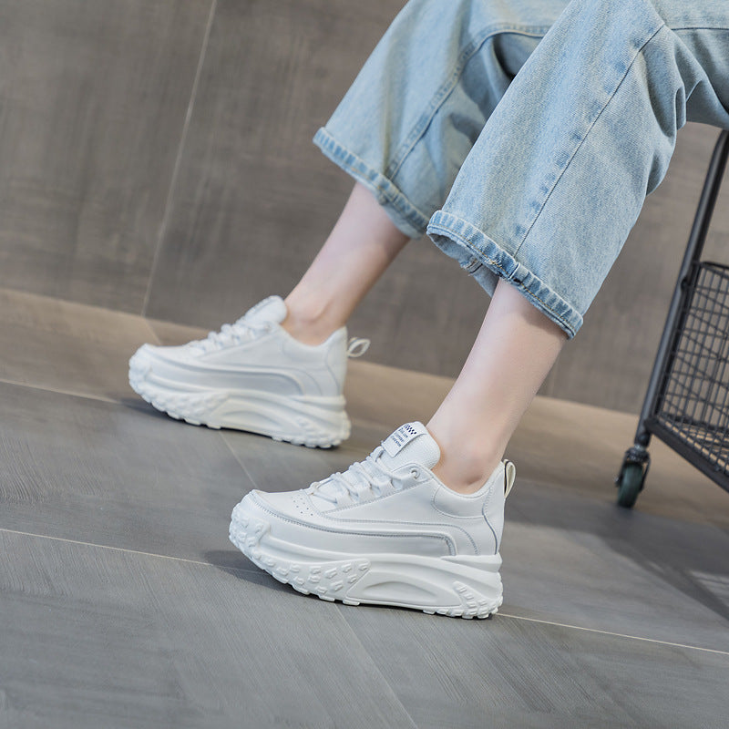Women's Leisure Versatile Elevator Wedge Fashion Dad Women's Sports Shoes