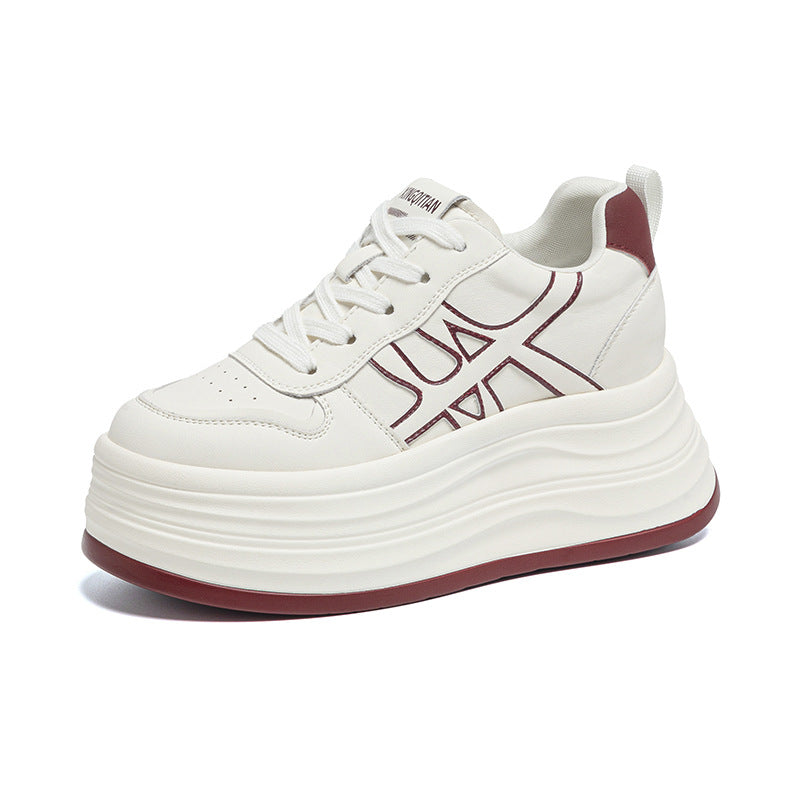 Women's Autumn Korean Style Height Increasing Insole Women's Casual Shoes