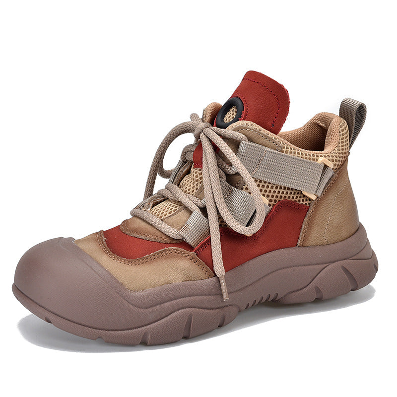 Women's Price Genuine Board Autumn First Layer Sneakers