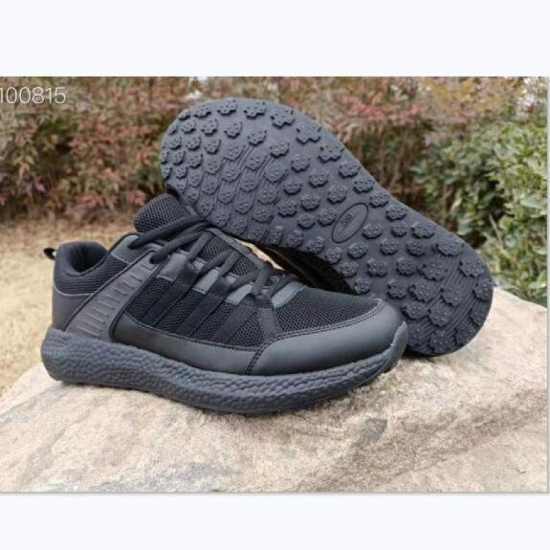 Men's Super Lightweight Administrative Unit Small Black Running Low Men's Sports Shoes