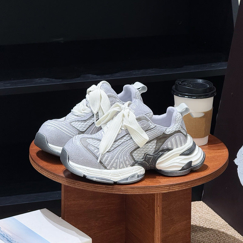 Women's Platform Heightened Daddy Korean Niche Design Casual Shoes
