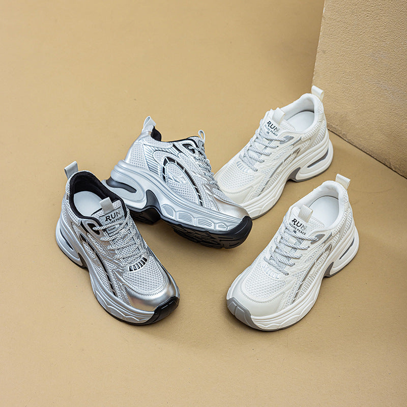Women's Height Increasing Paris Dad Autumn Versatile Platform Women's Casual Shoes