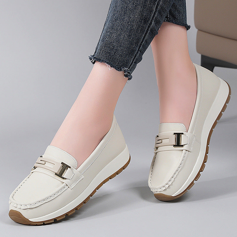 Women's Plus Size Autumn Western Style Mom Casual Shoes