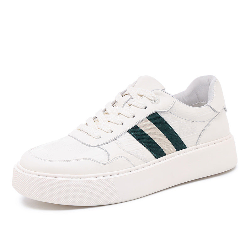 Men's Spring Fashionable Sports Soft Back Thick Men's Board Shoes